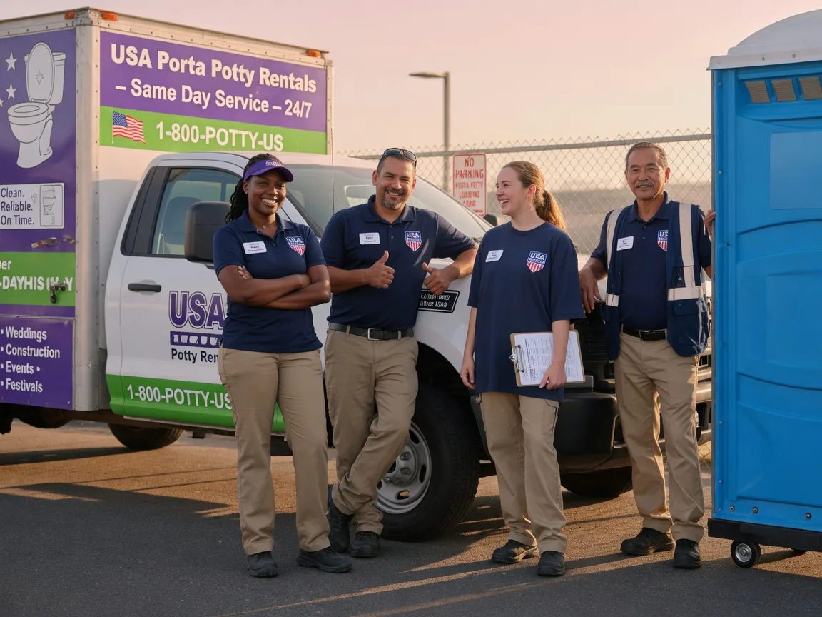 Porta Potty Rental company in Summerfield, IL